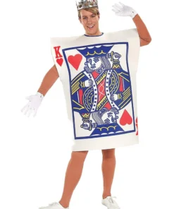 Rubies King Of Hearts Playing Cards Adult Costume