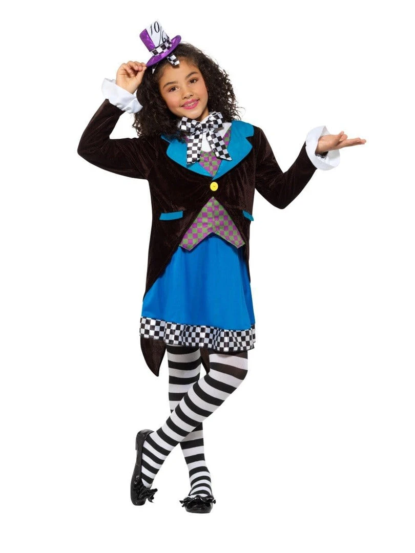 Smiffys Deluxe Little Miss Hatter Children's Book Week Costume Buy Costumes 3 Smiffys Deluxe Little Miss Hatter Children's Book Week Costume Buy Costumes