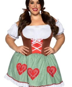 Leg Avenue Bavarian Cutie Curvy Plus Size Oktoberfest Costume