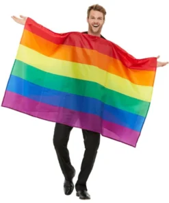 Smiffys Rainbow Flag Uni-sex Adult Costume