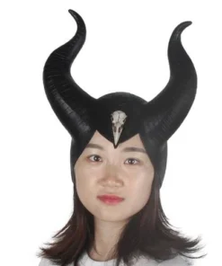Carnival Products Latex Horns Evil Fairy Queen Raven Skull
