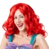 Rubies Womens Ariel The Little Mermaid Adult Red Wig Accessory 1 Rubies Womens Ariel The Little Mermaid Adult Red Wig Accessory