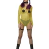 Smiffys Smiley Adult Fishnet Bodysuit Womens 2 Smiffys Smiley Adult Fishnet Bodysuit Womens