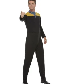 Smiffys Mens Star Trek Voyager Operations Uniform Adult Men's Costume