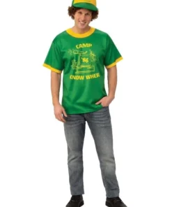 Rubie's Stranger Things Dustin Camp Know Where Adult Costume Mens