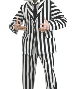 Rubies Mens Bettlejuice Costume Collector's Edition