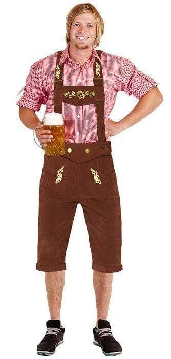 Partilicious Oktoberfest Man Lederhosen Long Mens 3 Partilicious Oktoberfest Man Lederhosen Long Mens