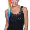 Rubies Mardi Gras Rainbow Ponytail Womens