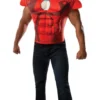 Rubies Mens Ironman Muscle Chest Shirt For Adults