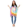 Karnival Costumes 60s 70s Hippie Poncho Womens