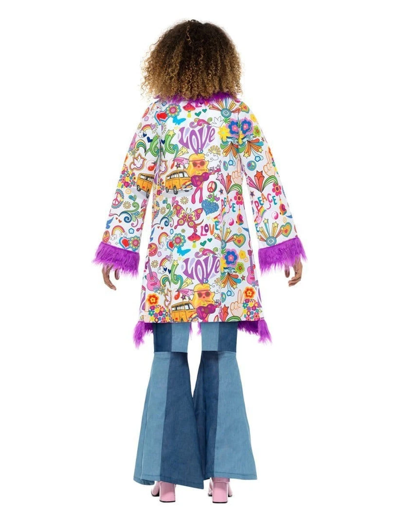 Smiffy's 60s Groovy Hippie Coat 5 Smiffy's 60s Groovy Hippie Coat