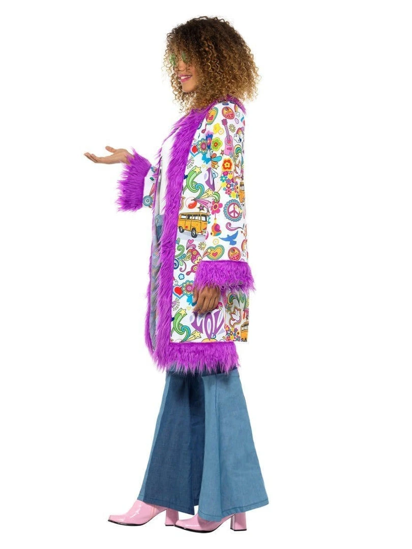 Smiffy's 60s Groovy Hippie Coat 4 Smiffy's 60s Groovy Hippie Coat