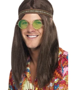 Smiffy's Hippie 60s 70s Accessories Dress Up Costume Set