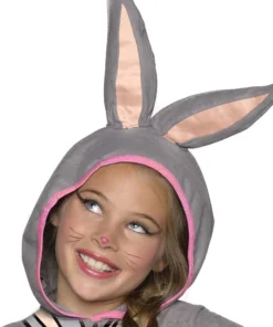 Rubies Bugs Bunny Hooded Costume For Girls Kids