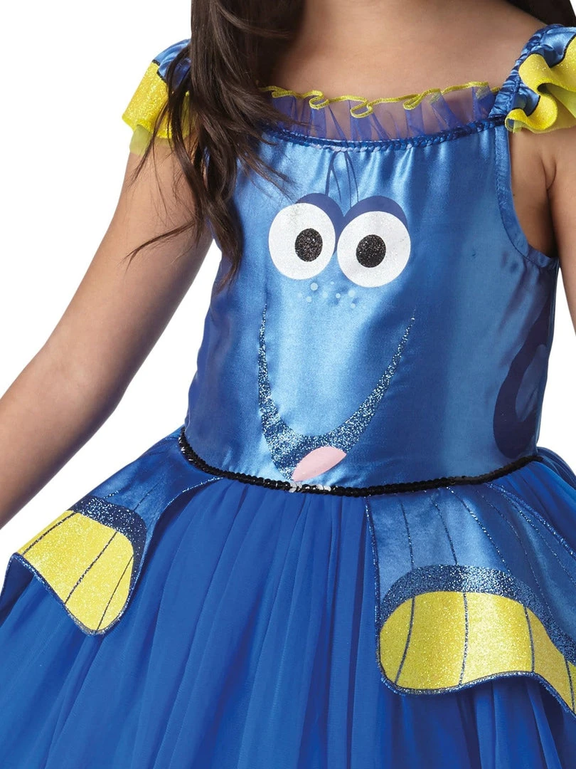Rubies Dory Deluxe Tutu Costume For Toddlers & Girls Kids 4 Rubies Dory Deluxe Tutu Costume For Toddlers & Girls Kids