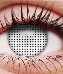 ColourVue Buy Costumes White Screen Halloween Multi Use Coloured Contact Lenses