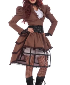Rubies Womens Vicky Steampunk Costume For Adults