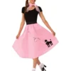 Rubies Womens 50's Bopper Adult Skirt