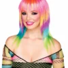 Rubies Womens Club Candy Candi Striped Wig For Adults 2 Rubies Womens Club Candy Candi Striped Wig For Adults