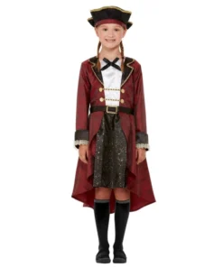 Smiffy's Kids Deluxe Swashbuckler Pirate Costume For Toddlers And Girls