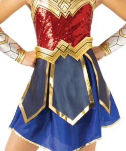 Rubie's Kids Wonder Woman Premium 1984 Costume For Girls 8 Rubie's Kids Wonder Woman Premium 1984 Costume For Girls