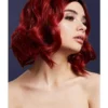 Smiffys Womens Kourtney Ruby Red Heat Resistant Accessory Wig