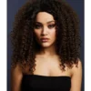 Smiffys Lizzo Dark Brown Heat Resistant Accessory Wig