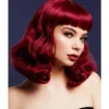 Smiffys Bettie Plum Heat Resistant Accessory Wig Womens