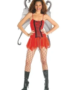 Rubies Crimson Fairy Secret Wishes Adult Costume