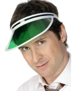 Smiffy's Poker Visor Fancy Dress Mens Adult Golf Costume Cap Accessory