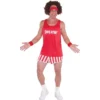 Amscan 80's Exercise Maniac Adult Costume Mens