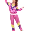 Smiffy's Womens Tracksuit 80's Women's Costume