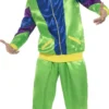 Smiffy's Retro 80s Mens Activewear Tracksuit Costume 2 Smiffy's Retro 80s Mens Activewear Tracksuit Costume