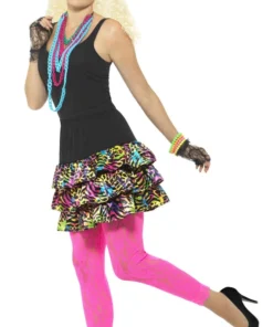 Smiffy's Womens Party Girl 80s Costume Set For Women