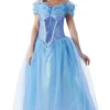 Rubies Cinderella Live Action Deluxe Costume For Adults Womens