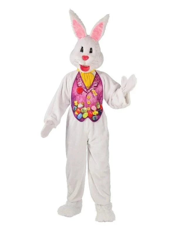 Rubies Bunny Mascot Deluxe Costume For Adults Mens 3 Rubies Bunny Mascot Deluxe Costume For Adults Mens