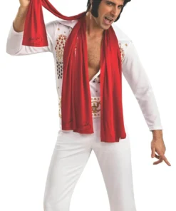 Rubies Elvis Red Scarves (3 Pack) Mens