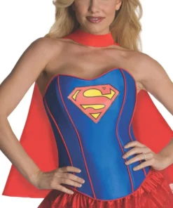 Rubies Supergirl Corset And Skirt Secret Wishes Costume For Women