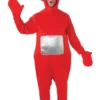 Rubies Po Red Teletubbies Deluxe Adult Costume