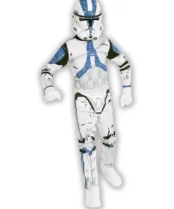Rubies Clone Trooper Premium Costume Suit For Boys Kids