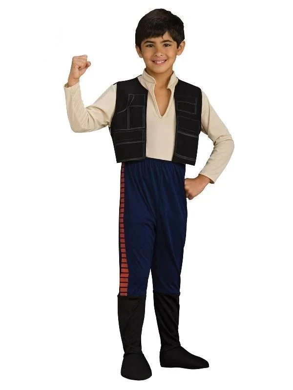 Rubies Han Solo Deluxe Costume For Boys 3 Rubies Han Solo Deluxe Costume For Boys