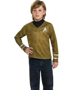 Rubies Buy Costumes Star Trek Gold Shirt For Children