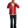 Rubies Red Letterman Sports Jacket Men's 1950's Costume Mens 1 Rubies Red Letterman Sports Jacket Men's 1950's Costume Mens