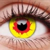 ColourVue Womens Reignfire Halloween 1 Day Disposable Contact Lenses