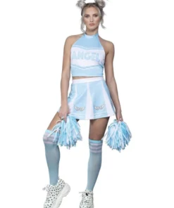 Smiffy's Cheerleader Blue Angel Costume For Women Womens