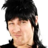 Tomfoolery Buy Costumes Dazza Black Mullet Wig