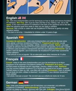 Tinsley Transfers Cosmetic Glue Acrylbond Adhesive And Remover Buy Costumes