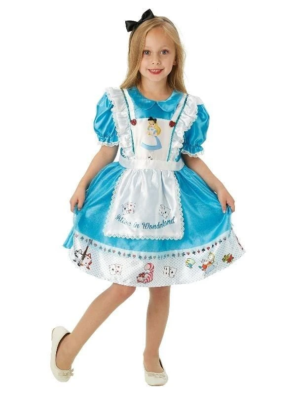 Rubies Kids Alice In Wonderland Deluxe Girl's Costume 3 Rubies Kids Alice In Wonderland Deluxe Girl's Costume