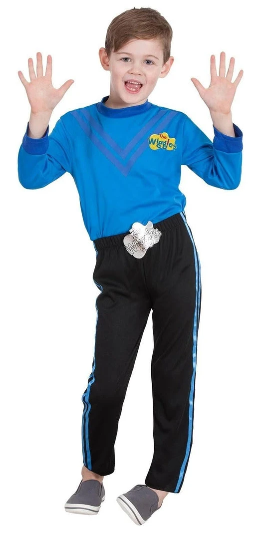 Rubie's Anthony The Wiggles Blue Children's Deluxe Book Week Dress Up Costume Kids 8 Rubie's Anthony The Wiggles Blue Children's Deluxe Book Week Dress Up Costume Kids