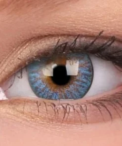 ColourVue Buy Costumes Aqua Blue Coloured Contact Lenses